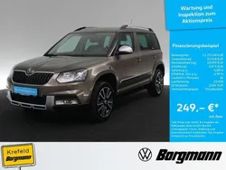Matobraun metallic (metallic) Gebraucht 2015 Skoda Yeti Adventure SUV | 12.772 € (Fairer Preis)