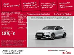 Gletscherweiß metallic Gebraucht 2024 Audi S3 Ambiente Limousine | 46.900 € (Etwas zu teuer)