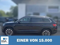 Schwarz metallic Gebraucht 2021 Skoda Kodiaq Clever SUV | 31.020 € (Etwas zu teuer)