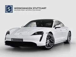 Weiß uni Gebraucht 2023 Porsche Taycan Limousine | 75.900 € (Teuer)