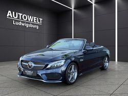 Blau Gebraucht 2017 Mercedes C220 AMG line Cabrio | 25.977 € (Fairer Preis)