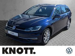 Atlantic blue metallic Gebraucht 2018 VW Golf VII Highline Kombi | 19.989 € (Etwas zu teuer)