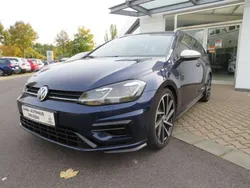 Atlantic blue metallic Gebraucht 2018 VW Golf VII R Kombi | 23.980 € (Fairer Preis)