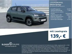 Grau Neu 2024 Dacia Spring Expression Kleinwagen | 16.540 € (Fairer Preis)