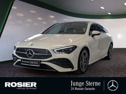 Weiss / polarweiß Gebraucht 2023 Mercedes CLA200 Shooting Brake AMG Kombi | 35.890 € (Etwas zu teuer)