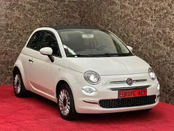 Weiß Gebraucht 2016 Fiat 500 Lounge Cabrio | 10.790 € (Teuer)