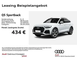 Weiß Gebraucht 2024 Audi Q5 Sportback S-Line SUV | 51.665 € (Etwas zu teuer)