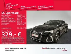 Mythosschwarz metallic Gebraucht 2022 Audi S5 Sportback Ambiente Kleinwagen | 50.873 € (Fairer Preis)