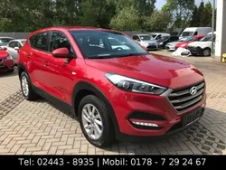 Fiery red / met Gebraucht 2017 Hyundai Tucson GO! SUV | 13.250 € (Guter Preis)