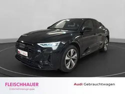 Schwarz Gebraucht 2023 Audi Q8 e-tron S-Line SUV | 61.980 € (Fairer Preis)