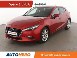 Rot Gebraucht 2018 Mazda 3 Sports-Line Limousine | 15.060 € (Fairer Preis)