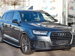 Grau Gebraucht 2016 Audi Q7 S-Line SUV | 39.900 € (Etwas zu teuer)