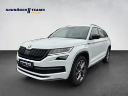 Moonweiss Gebraucht 2018 Skoda Kodiaq SportLine SUV | 28.990 € (Teuer)
