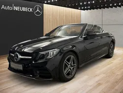 Lack obsidianschwarz Gebraucht 2021 Mercedes C300 AMG line Cabrio | 47.350 € (Etwas zu teuer)