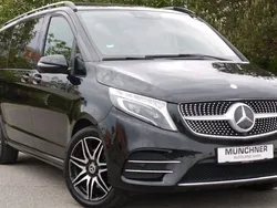 Obsidianschwarz metallic Gebraucht 2019 Mercedes V300 Exclusive Van / Kleinbus | 54.999 € (Superpreis)