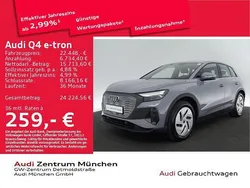 Kieselgrau Gebraucht 2022 Audi Q4 e-tron Comfort SUV | 22.448 € (Guter Preis)