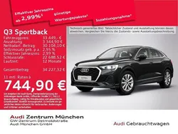 Mythosschwarz metallic Gebraucht 2022 Audi Q3 Sportback Performance SUV | 33.449 € (Guter Preis)
