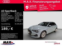 Pfeilgrau perleffekt Gebraucht 2025 Audi A3 Ambiente Limousine | 32.869 € (Fairer Preis)