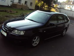 Schwarz metallic Gebraucht 2007 Saab 9-3 Vector Kombi | 6.999 €
