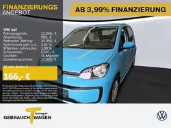 Blau Gebraucht 2021 VW up! move up! Kleinwagen | 11.940 € (Fairer Preis)