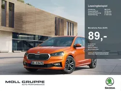 Blau Neu 2025 Skoda Fabia Essence Limousine | 19.690 € (Fairer Preis)