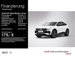 Gletscherweiß metallic Gebraucht 2022 Audi Q4 Sportback e-tron S-Line SUV | 26.488 € (Guter Preis)