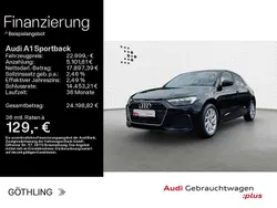 Mythosschwarz metallic Gebraucht 2024 Audi A1 S-Line Kleinwagen | 22.999 € (Guter Preis)