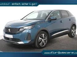 Blau Gebraucht 2021 Peugeot 3008 Allure SUV | 18.400 € (Guter Preis)