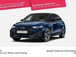 Ascariblau metallic Gebraucht 2024 Audi A3 Sportback S-Line Limousine | 39.390 € (Fairer Preis)