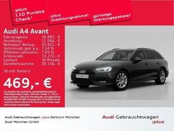 Mythosschwarz metallic Gebraucht 2024 Audi A4 Advanced Kombi | 40.153 € (Teuer)