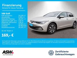 Ivory silver metallic Gebraucht 2024 VW Golf VIII Move Limousine | 24.229 € (Guter Preis)