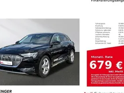 Schwarz Gebraucht 2023 Audi Q8 e-tron Advanced Plus SUV | 53.480 € (Fairer Preis)