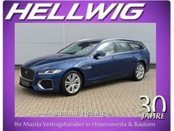 Bluefire blue metallic (metallic) Gebraucht 2021 Jaguar XF S Limousine | 26.780 € (Guter Preis)