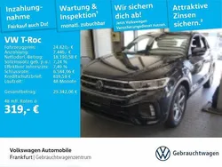 Schwarz Gebraucht 2022 VW T-Roc R-line SUV | 24.820 € (Guter Preis)