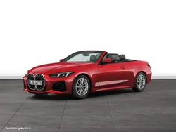 Fire red metallic Gebraucht 2024 BMW 420 Luxury Line Cabrio | 51.344 € (Teuer)