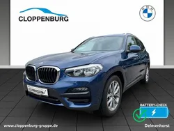 Blau Gebraucht 2021 BMW X3 Advantage SUV | 32.999 € (Fairer Preis)
