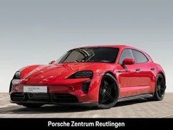 Rot Gebraucht 2022 Porsche Taycan Turbo S Sport Turismo Limousine | 114.950 €