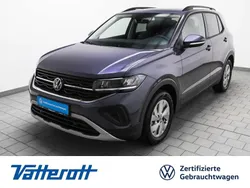 Rauchgrau (metallic) Gebraucht 2024 VW T-Cross Life SUV | 22.480 € (Fairer Preis)