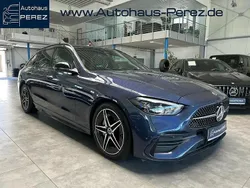 Blau Gebraucht 2024 Mercedes C300 Premium Kombi | 49.739 € (Teuer)