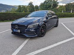 Blau Gebraucht 2016 Mercedes CLA220 Shooting Brake AMG line Kombi | 16.499 € (Fairer Preis)