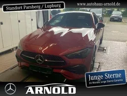 Rot (manufaktur patagonienrot) Gebraucht 2023 Mercedes CLE200 AMG line Coupé | 51.350 € (Fairer Preis)