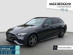 Metalliclack graphitgrau (metallic) Gebraucht 2024 Mercedes C200 AMG line Kombi | 41.980 € (Fairer Preis)