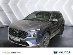 Blau Gebraucht 2020 Hyundai Santa Fe Signature SUV | 34.930 € (Teuer)