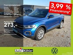 Ravennablau metallic / titansc Gebraucht 2024 VW T-Roc Cabriolet Style Cabrio | 25.760 € (Guter Preis)