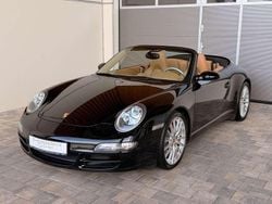 Basaltschwarzmetallic Gebraucht 2007 Porsche 997 Chrono Cabrio | 63.900 € (Fairer Preis)