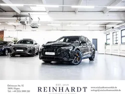 Mythosschwarz metallic Gebraucht 2023 Audi e-tron Sportback S-Line SUV | 50.140 €