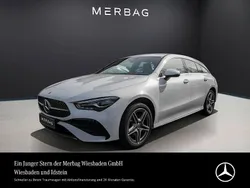 Digital weiss Gebraucht 2024 Mercedes CLA250e Shooting Brake AMG Line Premium Kombi | 35.350 € (Fairer Preis)