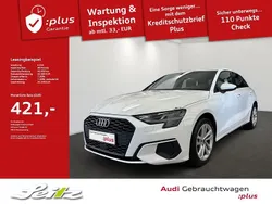 Weiß Gebraucht 2023 Audi A3 Sportback Limousine | 23.880 € (Fairer Preis)