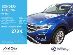 Blau (ravennablau metallic) Gebraucht 2024 VW T-Roc Style SUV | 30.940 € (Fairer Preis)