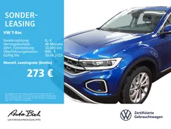 Blau (ravennablau metallic) Gebraucht 2024 VW T-Roc Style SUV | 30.940 € (Fairer Preis)